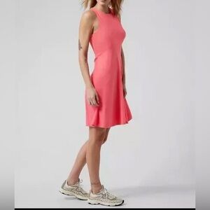 Athleta Women's Santorini Thera Dress Medium Sleeveless Tenniscore Athleisure
